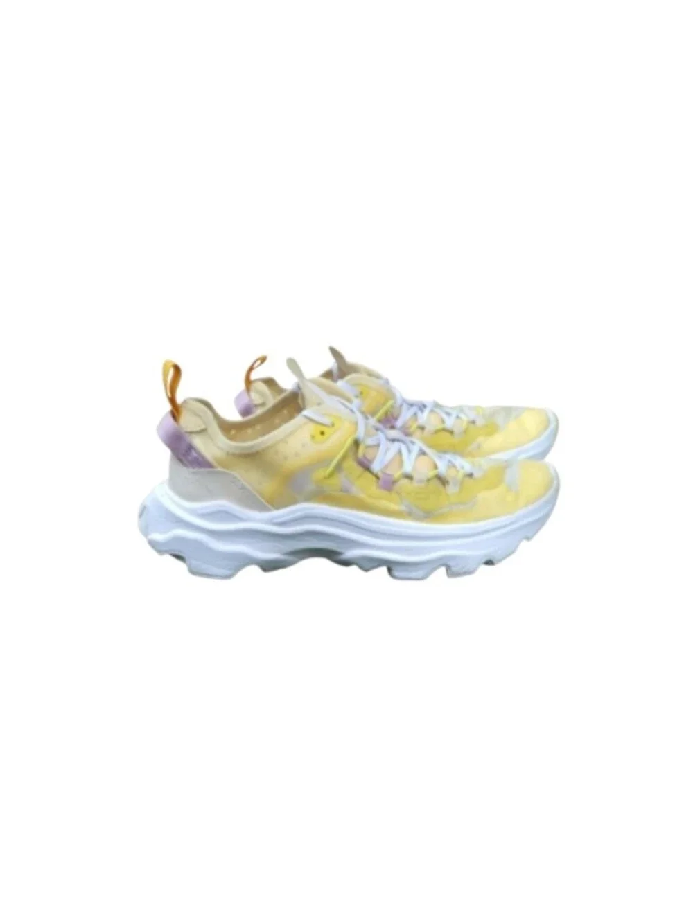 Sorel Kinetic Breakthru Breakthrough Yellow Gold Athletic Outdoor Sneaker Shoe 9
